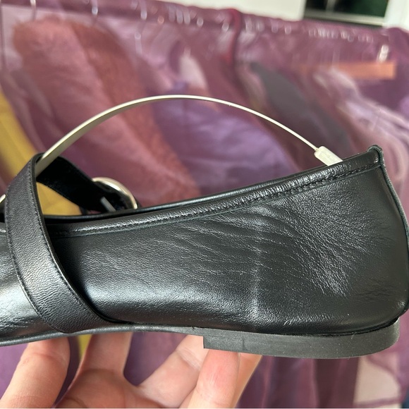 Maguire Aveiro Maryjane Ballerina Black Leather Shoes - Picture 15 of 16